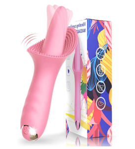 Vibrator Dildo silikon wanita, mainan seks Vibrator klitoral orgasme wanita, sikat payudara getaran g-spot, Vibrator Dildo silikon - Product Image 1