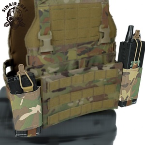 Sinairsoft High Quality Tactical Carrier <b>Pouch</b> 2Pcs Plate Mag <b>Pouch</b> with Nylon and Polyester Durable Plate Carrier Mag <b>Pouch</b> - Product Image 6