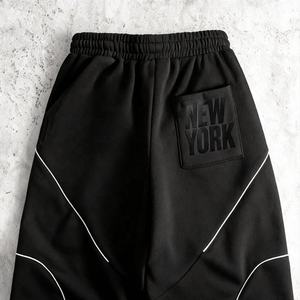 กางเกงลำลองสไตล์อเมริกันลายทางไนลอนดีไซน์ใหม่ขายดีประจำปี 2026 ทรงหลวมสไตล์สตรีทใส่ได้ทุกฤดู กางเกงกีฬาลำลองสำหรับผู้ชาย - Product Image 2