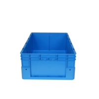 Caisses de déménagement empilables robustes en plastique avec couvercle – Solution de stockage à rotation rapide