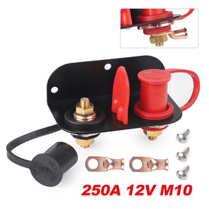 ขั้วต่อแบตเตอรี่รถยนต์ 250A 12V แบบ M10 สำหรับรถยนต์ รถบรรทุก รถอเนกประสงค์ รถเอทีวี เรือ - Product Image 1