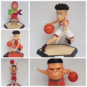 Statuette di Slam Dunk: Hanamichi Sakuragi 10, Takenori Akagi 4, Ryota <span class=keywords><strong>Miyagi</strong></span> 7, Hisashi Mitsui 14, Modelli in Scatola, Vendita all'Ingrosso, Regalo - Product Image 2