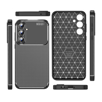 Coque souple en fibre de carbone pour Samsung Galaxy S22 Plus S21 Ultra A53 A33 A13 4G A73 5G A03 Core A23 M23 M53 M33 M54 Armure Couverture arrière