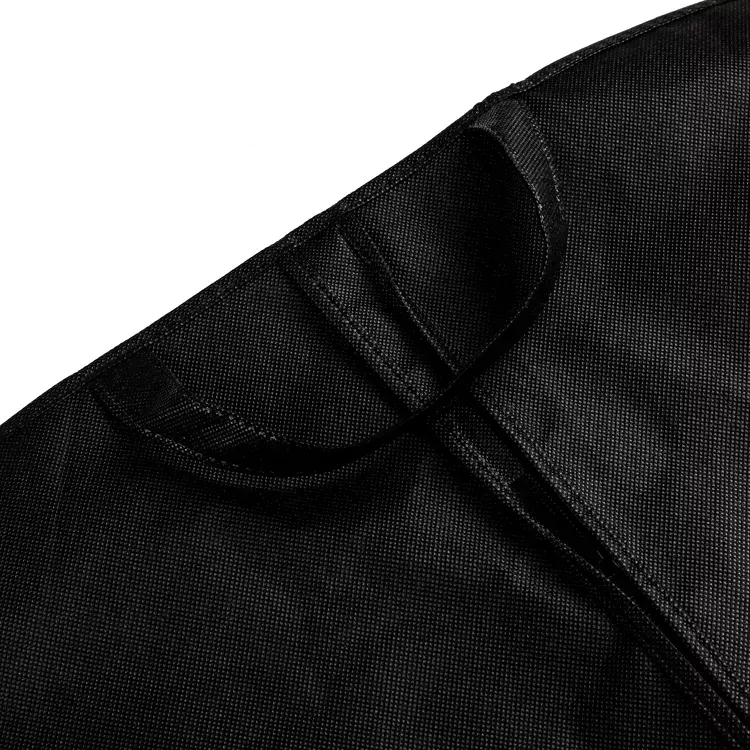 Custom waterproof clear window nonwoven suit cover garment bag wholesale