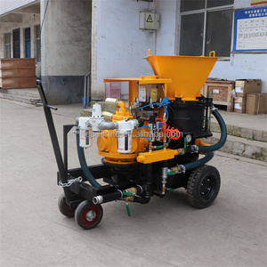 Bán buôn New devised đa chức năng rotor loại khô và ướt gunite shotcrete máy cho bê tông vữa cát chịu lửa - Product Image 3