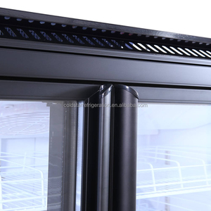 Refrigerador Vertical Comercial para Supermercado, Puerta de Vidrio, Equipo de Refrigeración con Ventilador, 1800L, Control Digital - Product Image 5