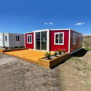 Fully Furnished Foldable Fast Build Luxury Mobile Prefabricated Prefab Home Kit Expandable Container House