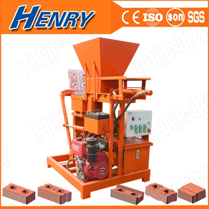Machine de fabrication de briques hydraulique de petit moteur diesel entièrement automatique <span class=keywords><strong>Henry</strong></span> Hr2-25 - Product Image 2