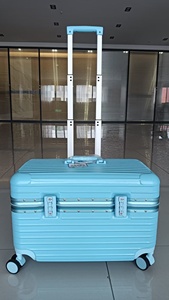 Nouvelle valise de luxe pour pilotes d'affaires, valise trolley avec roulettes pivotantes, roues universelles, cadre en aluminium, valise de voyage avec serrure - Product Image 4