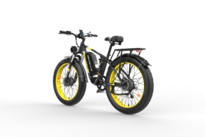 Mid Drive Rear Hub Motor 52V 25Ah 26 Inch Mountain Fatbike for Adults CT8 <b>Fat</b> Tires Enhances Stability and Comfort on Uneven Ter - Product Image 3