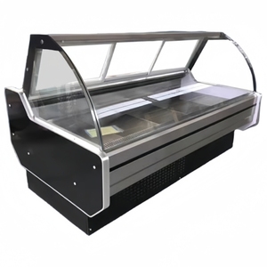 Vitrina Refrigerada Curva de Vidrio para Carnes y Alimentos de Supermercado BYFS-***/BYFSS-***/BYDS-***/BYDSS- - Product Image 5