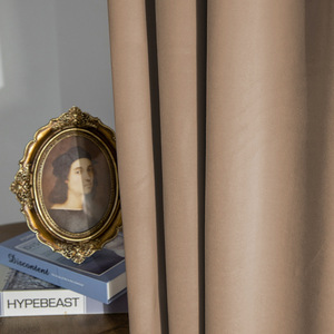 Cortinas <span class=keywords><strong>de</strong></span> terciopelo <span class=keywords><strong>de</strong></span> lana australiana <span class=keywords><strong>de</strong></span> lujo con luz nórdica, apagón completo, sin aislamiento <span class=keywords><strong>de</strong></span> pelo invertido, cortina para sala <span class=keywords><strong>de</strong></span> estar y dormitorio <span class=keywords><strong>919</strong></span>. - Product Image 3