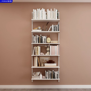 Estantería segura montada en la pared de madera de nuevo estilo de 0,8 M - Product Image 6