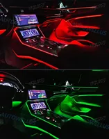 Luz Ambiental Dinámica Activa Symphony de 10W con 1 Año de Garantía para Audi A6 C8 2018-2025, Actualización Interior OLIVER