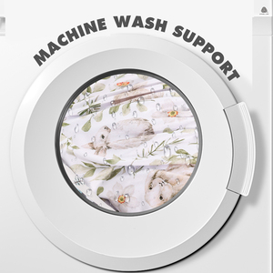 2Pcs 100% Polyester Bé Tấm Ga Giường Thoải Mái Nệm Cho Ngủ Da Thân Thiện Tay Có Thể Giặt Bộ Đồ Giường Trẻ Em - Product Image 6