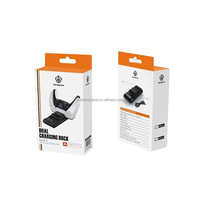 Station de charge double sans fil simple et économique pour manettes PS5, mini-chargeur double avec indicateur LED