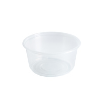 Conteneur alimentaire PP de qualité alimentaire populaire, diamètre 116 mm, capacité 12 oz, pour les fêtes, le camping, les pique-niques à emporter