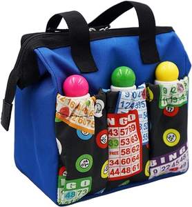 Bolsa de <span class=keywords><strong>Bingo</strong></span> con Apertura Completa, Bolsa de <span class=keywords><strong>Bingo</strong></span> con 6 Bolsillos, Bolsa para Marcadores de <span class=keywords><strong>Bingo</strong></span> - Product Image 2