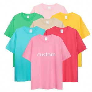 Design OEM ODM Professional Supplier Wholesale Custom LOGO Color Plain Design Clothing t <b>Shirts</b> 100% Cotton t <b>Shirts</b> in Bulk - Product Image 1