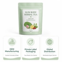 Thé Herbal Minceur Yuzetang 100g (5g x 20 Sachets Pyramidaux) – Brûle-Graisses & Soutien Métabolique
