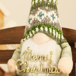 Precio de fábrica Conjunto de decoración navideña iluminada <span class=keywords><strong>Reno</strong></span> <span class=keywords><strong>Rudolph</strong></span> brillante con <span class=keywords><strong>nariz</strong></span> <span class=keywords><strong>roja</strong></span> y regalo de estatua de Gnomo festivo - Product Image 5