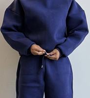Vendeurs en gros Survêtement en polyester vierge personnalisé pour hommes Ensemble de survêtement lourd et surdimensionné de haute qualité