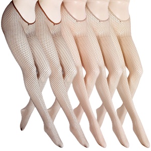 Collants résille à taille basse en V pour femmes, collants métalliques scintillants, leggings en maille pour club, livraison directe - Product Image 1