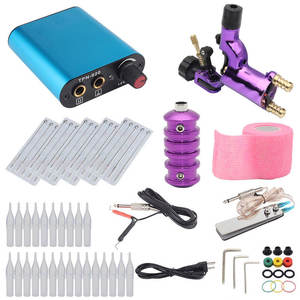 Kit de Machine à tatouer, motif <span class=keywords><strong>libellule</strong></span>, 7 couleurs, aiguille de <span class=keywords><strong>tatouage</strong></span>, accessoires de maquillage, jetable, avec aiguille - Product Image 3