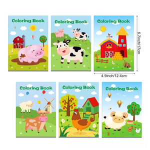 Regalo del Día DE LOS NIÑOS dibujos animados DIY libro <span class=keywords><strong>para</strong></span> colorear unicornio Animal Graffiti pintura Color cubierta sillín costura libro <span class=keywords><strong>para</strong></span> colorear <span class=keywords><strong>para</strong></span> niños - Product Image 6