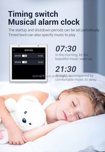 4 pulgadas Wifi música de fondo Host <span class=keywords><strong>Google</strong></span> Play Panel de Control IPS pantalla táctil Android11 reproductor de música amplificador montado en la pared - Product Image 3