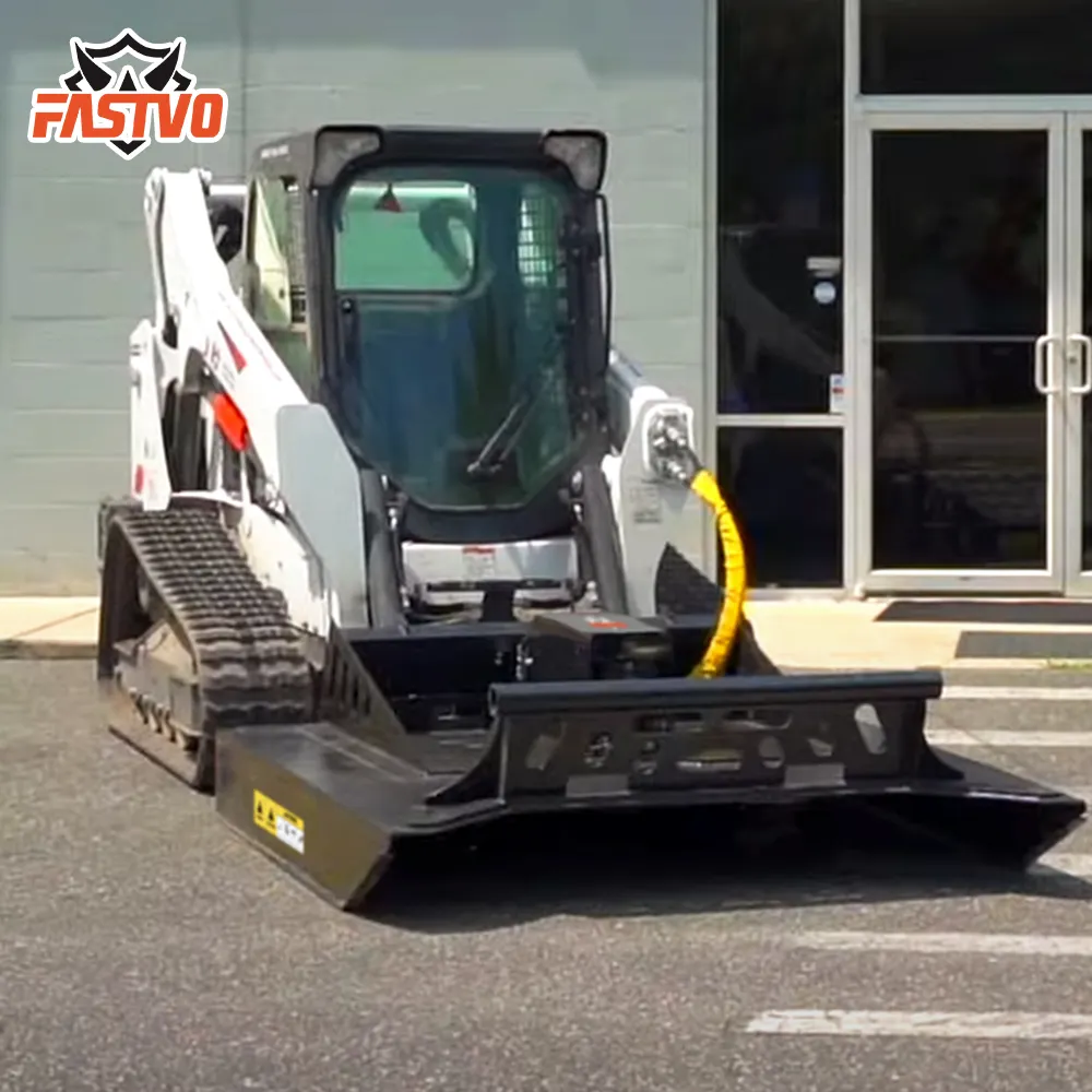 Anexos hidráulicos populares escova cortadores Skid Steer para Skid Loaders