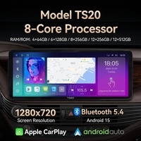 Reproductor de DVD para Auto con Pantalla Táctil, Radio Android con GPS para Lexus GX 2005-2011