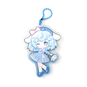 High Quality Transparent Colored Acrylic Keychain New Products Plastic Material Wholesale