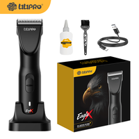 Tondeuse électrique professionnelle LILIPRO EagleX A5 pour animaux de compagnie, tondeuse silencieuse pour chiens, machine de coupe sans fil, kit de toilettage pour chevaux