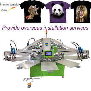 Full Set of Automatic 4 Color 10 Stations T Shirts <strong>Printing</strong> <strong>Machine</strong> with All Things <strong>Supplier</strong> - Product Image 5