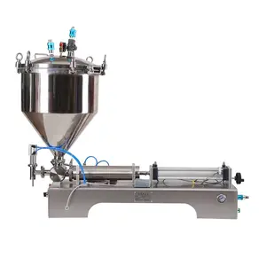 Crystal mud pressurized filling machine gel grease dispenser rubber mud viscous paste quantitative filling machine