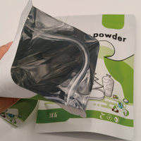 Sachets Doypack Personnalisés Imprimés en Gros avec Fermeture Éclair, Sacs Plastiques Imperméables pour Emballage de Snacks et Poudres