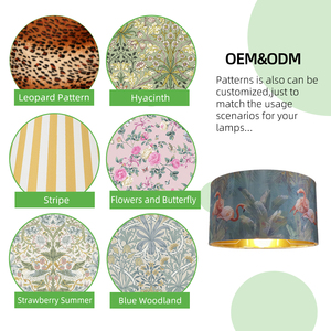 <strong>Extra</strong> Huge Pendant Lampshade Eco-friendly Big 20 Inch Hall Ceiling Hanging Velvet <strong>Large</strong> <strong>Lamp</strong> <strong>Shade</strong> - Product Image 5