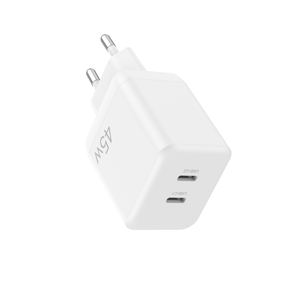 EN62368 เครื่องชาร์จไฟฟ้าพกพาแบบขายส่ง 35W ชาร์จเร็วพิเศษ พอร์ตคู่ Type-C สำหรับ <span class=keywords><strong>iPhone</strong></span> 16/15/<span class=keywords><strong>14</strong></span>/13 และแล็ปท็อป และ Samsung - Product Image 3