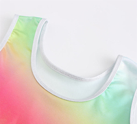 Justaucorps de gymnastique rythmique pour filles, design unique, haute qualité, pas cher, pour l'entraînement des enfants, en vente