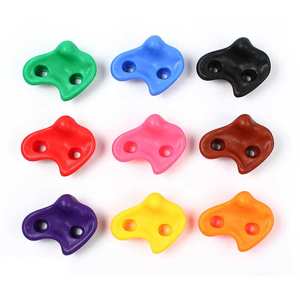 Çok renkli çocuklar yetişkinler açık kapalı ev oyun alanı için tırmanma kayalar tutar <span class=keywords><strong>DIY</strong></span> tırmanma duvar kavrama kitleri - Product Image 6