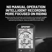IGPSPORT BSC100S IGS Komputer Sepeda Speedometer Sensor Bersepeda Luar Ruangan Aksesoris Sepeda MTB Road Bike ANT+ GPS Kecepatan Kadensi Strava