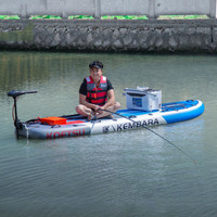 3.5m/3.9m/4.5m leurre pagaie SUP pagaie droite gonflable élargissement planche de surf planches à roulettes avec propulseurs assortis