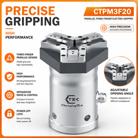 Mano Robótica Programable de Tres Dedos CTPM3F20 para Carga, Descarga y Manipulación de Materiales en Máquinas Automatizadas