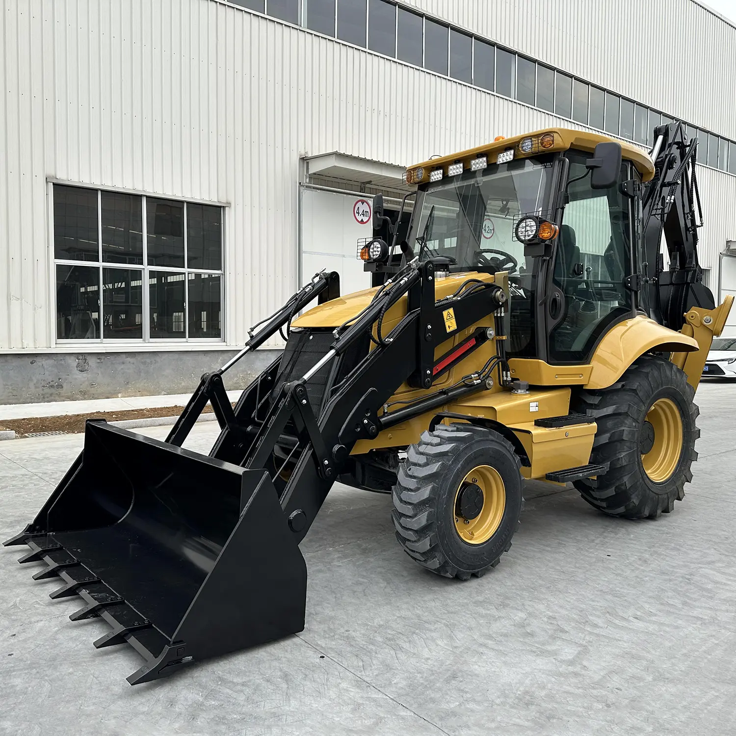 Brand new chinese backhoe loader excavator loader backhoe 4x4