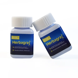 Male Function Herbal Capsules Natural Epimedium and Maca Extract Blue <b>Pills</b> Male Health Capsules - Product Image 1