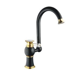 Feenice negro perla fontanería accesorio de baño cara lavabo grifo mezclador grifo - Product Image 5