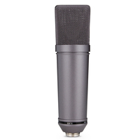 Gran Venta: Micrófono Profesional UU87 de 3.5mm para Grabación de Estudio con Soporte de Escritorio, Micrófono Condensador para Transmisiones en Vivo y Canto