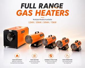 Equipo de Calefacción para Almacenes Industriales, Calentador Automático de Gas Natural de Alta Capacidad de 70KW con Motor - Product Image 5