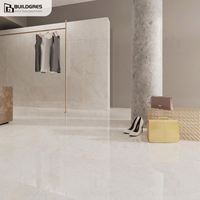 Buildgres Grande Dalle 1200x2400 Pierre Frittée Format Mur Carreaux de Marbre Blanc Sol Porcelaine Glaçure Grande Dalle Carreaux pour Sol